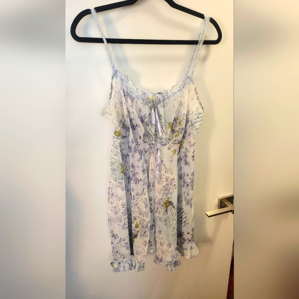 Dainty/Girly Lingerie Sheer Top
